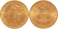 10 Dollars USA 10 Dollars 1893 PCGS MS62 -
