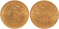 10 Dollars USA 10 Dollars 1882 PCGS AU58 -