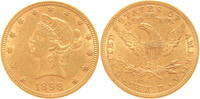 10 dollars USA 10 dollars 1898 -
