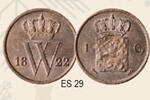 29 1 Cent ES 29 1 Cent 1822 Utrecht -
