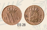 28 1/2 Cent ES 28 1/2 Cent 1823 Brussel -