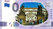 0 Euro 0 Euro biljet Tsjechië 2022 - Praha VII KLEUR -