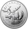 Canada Canada Wildlife Eland 2012-2 1 ounce silver -