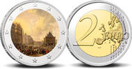 2 Euro 2 Euro munt Amsterdam 750-2 Waegh op de Dam -