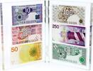 Gulden Nederland Gulden bankbiljetten in plexiglas -