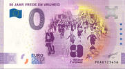 0 Euro 0 Euro biljet Nederland 2025 - 80 Jaar Vrede en Vrijheid -