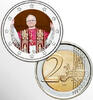 2 Euro 2 Euro munt kleur Papa Leone XIV - In illo uno unum -
