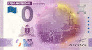 0 Euro 0 Euro biljet Nederland 2025 - Amsterdam VIII Gezicht op het IJ -
