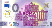 0 Euro 0 Euro biljet Italië 2025 - Roma ANNIVERSARY -