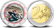 2 Euro 2 Euro munt kleur Assen motorsport -