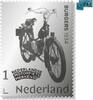 Zilveren postzegel Nederlandse Motorfiets merken Burgers 1934 2025 -