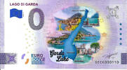 0 Euro 0 Euro biljet Italië 2025 - Lago di Garda KLEUR -