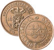 2½ cent Nederlands Indië 2½ cent 1899 kwaliteit f -