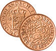 1/2 cent   Nederlands Indië   1933dr kwaliteit ss-