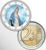 2 Euro 2 Euro munt kleur Madonna di Medjugorie -