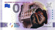 0 Euro 0 Euro biljet Italië 2025 - Balcone Di Romeo E Giulietta KLEUR -