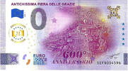 0 Euro 0 Euro biljet Italië 2025 - Antichissima Fiera Delle Grazie ANNIVERSARY -