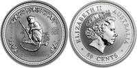 Australia Australië Lunar 1 Aap 2004 1/2 ounce silver -