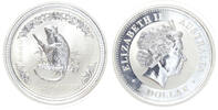 Australia Australië Lunar 1 Aap 2004 1 ounce silver -