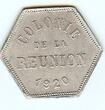 Reunion 25 Centimes Token 1920 aunc