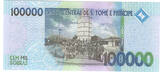 St.Thomas & Prince 100000 Dobras 2005 unc