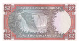 Rhodesia $2 1979 unc