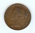 Straits Settlements 1/2 Cent 1862 vf