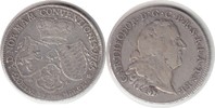 Pfalz-Sulzbach  Karl Theodor 1/2 Taler 1765 AS, Mannheim very fine