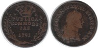 Italien 3 Tornesi Neapel und Sizilien Ferdinand IV. 3 Tornesi 1791 Picture