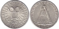 Österreich 5 Schilling Erste Republik 5 Schilling 1935 Madonna -