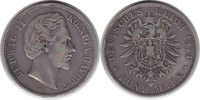 Kaiserreich 5 Mark Bayern Ludwig II. 5 Mark 1874 D Picture