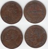 Italien 2 Centesimi Umberto I. 1878-1900 (2 Stück) -