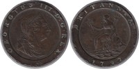 Grossbritannien Twopence George III. 1760-1820 'Cartwheel' Picture
