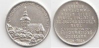 Lippstadt Versilberte Bronzemedaille "400-Jahrfeier der Reformation und Erneuerung der Glocke in der Jakobikirche." -