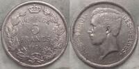 Belgien, Königreich 5 Francs Albert I. 1909-1934.#25 -