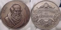 Nürnberg,Stadt Versilberte Bronzemedaille Mattiert,winziger Randfehler.Auf Hans Sachs.#5 -