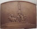 Frankreich Bronzeplakette Von Legastelois.#M -