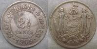 Britisch Nord Borneo 2 1/2 Cents #P20 -
