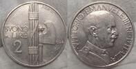 Italien 2 Lire Kleine Kratzer.#20 -
