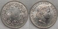 Schweiz - Eidgenossenschaft 10 Rappen #B -