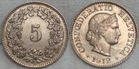 Schweiz - Eidgenossenschaft 5 Rappen #B -