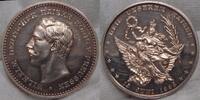 Brandenburg-Preußen Silbermedaille 1888 Winzige Kratzer. UNC-.