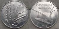 Italien- Königreich 10 Lire Winziger Randfehler. -