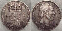 Niederlande - Königreich 1/2 Gulden -