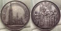 Haus Habsburg Silbermedaille o.J. ( 1850 ) Winzige Randfehler. aEF.