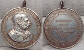 Haus Habsburg Silbermedaille 1900 Von Vanzo.Winzige Randfehler. EF.