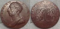 Großbritannien Cu Farthing Token Prachtexemplar. -