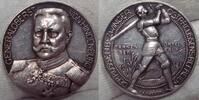 Silbermedaille 1914 Deutschland Erster Weltkrieg. Sehr schön - vorzüglich.