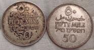 Palästina 50 Mils 1933 und 1935 2 Stück. Sehr schön. 98.96 US$  +  58.21 US$ shipping