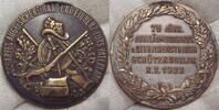 Bronzemedaille 1923 Schützenmedaillen Entfernter Henkel. Sehr schön - vorzüglich.